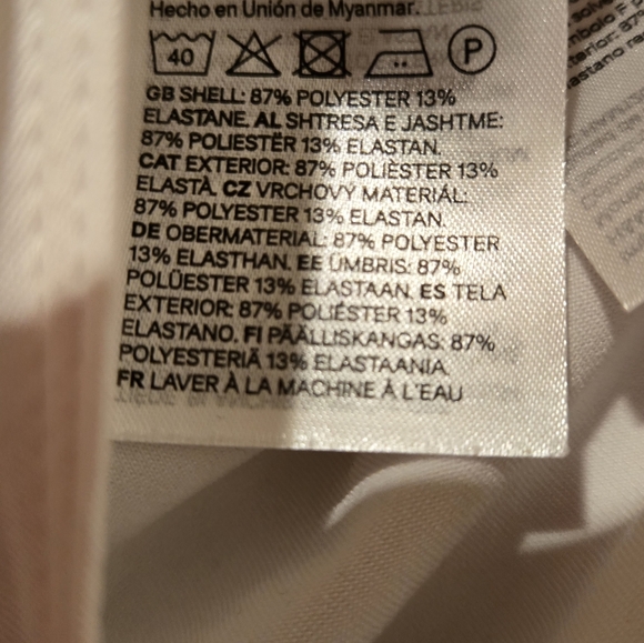 🌃NWT H&M White Long Sleeve Bodysuit - Picture 5 of 5